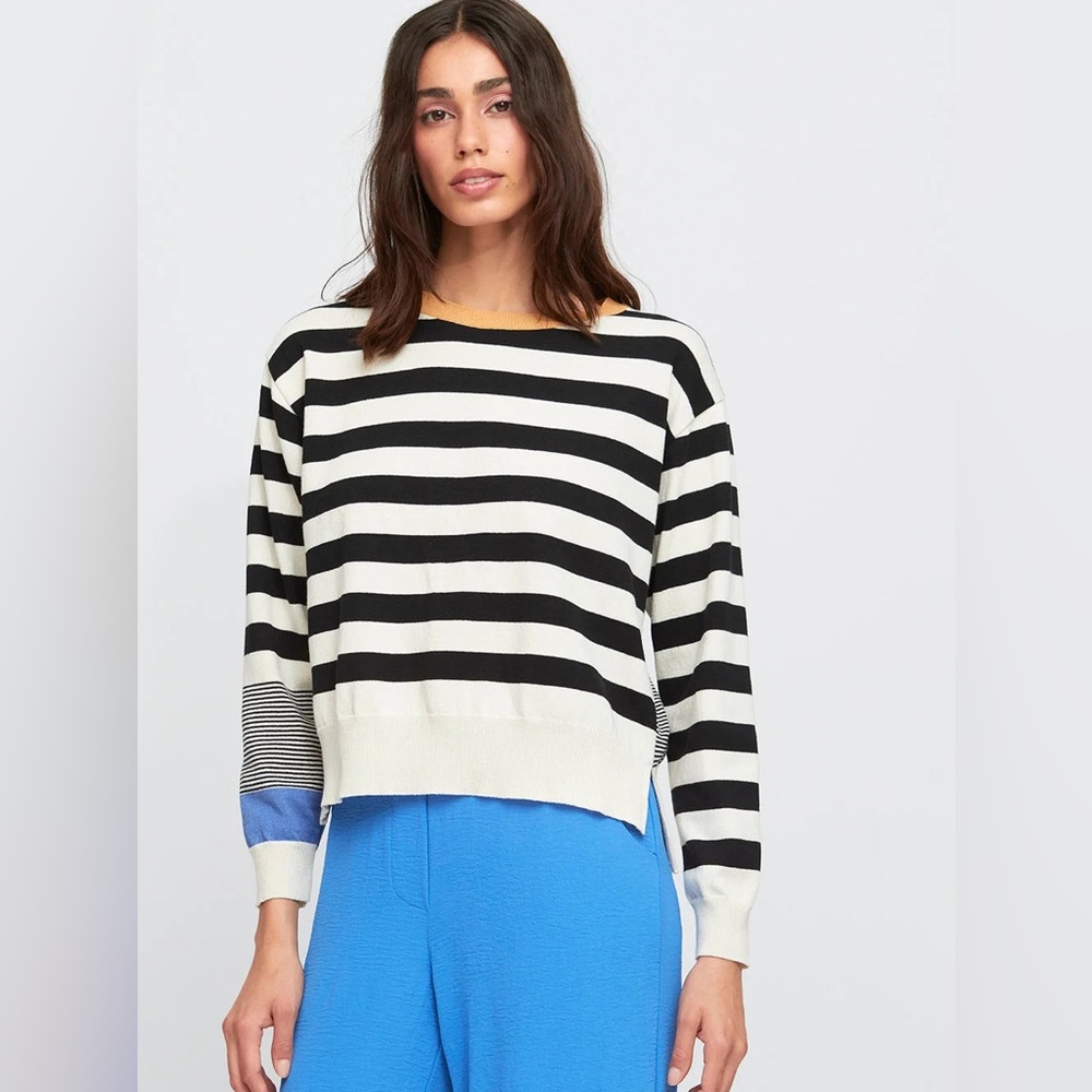 NWT AldoMartins Black and White Sweater